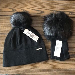 Michael Kors Hat and Glove set